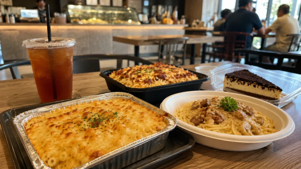 Halal baked mac and cheese and pasta at Creamed Junction Nine Yishun