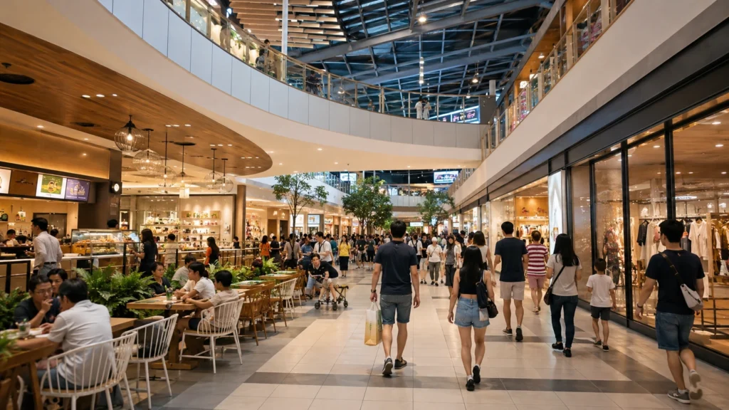 Northpoint City shopping and dining in Yishun Singapore