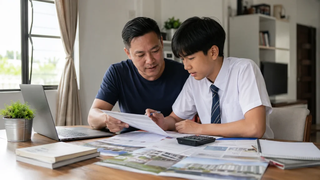 PSLE AL score and secondary school choice in Singapore
