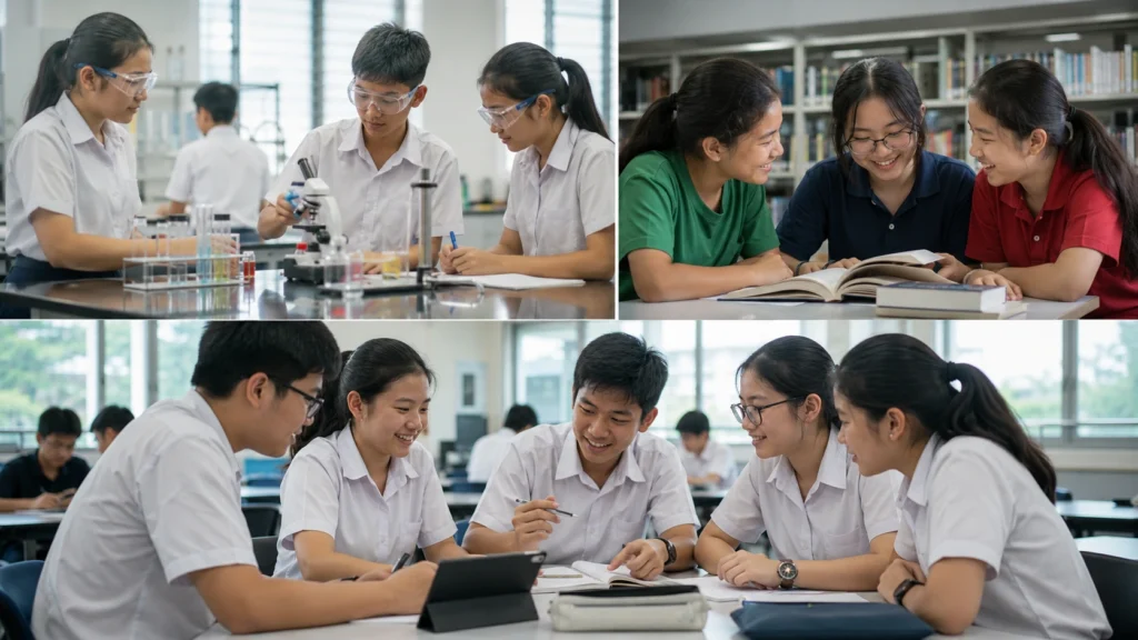 Singapore secondary school programmes including IP IB and SAP