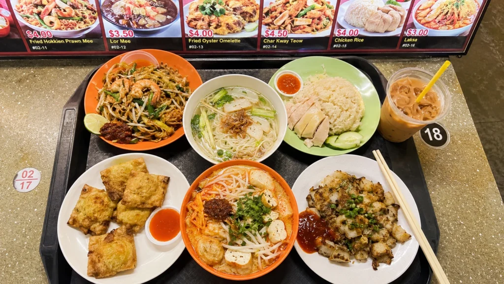 Affordable hawker dishes and price tags at Yishun Park Hawker Centre