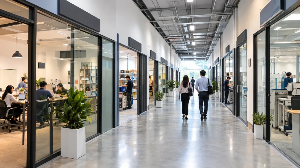 Businesses and office units at 18 Howard Road Novelty BizCentre