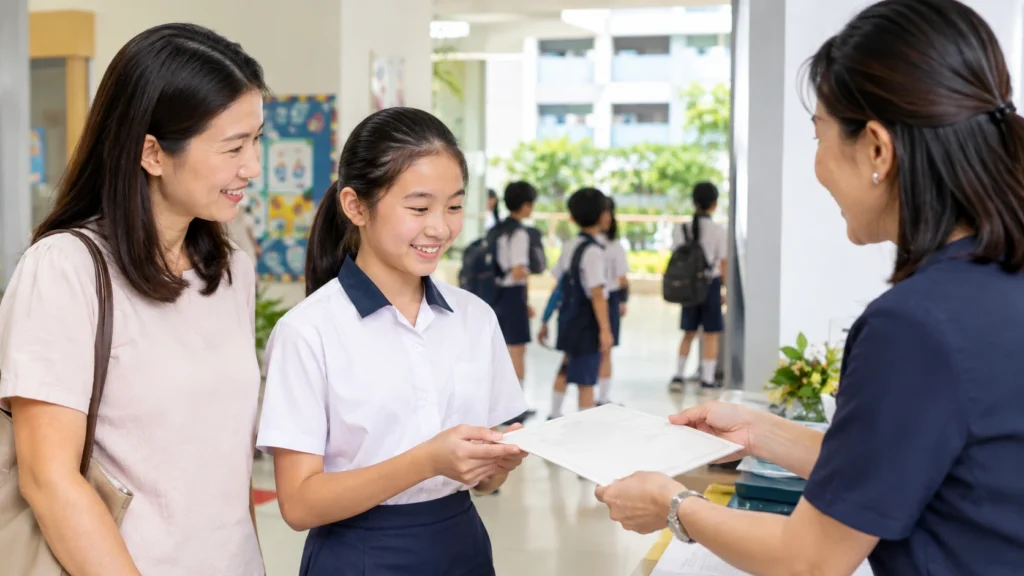 PSLE results 2022 release date at a Singapore primary school