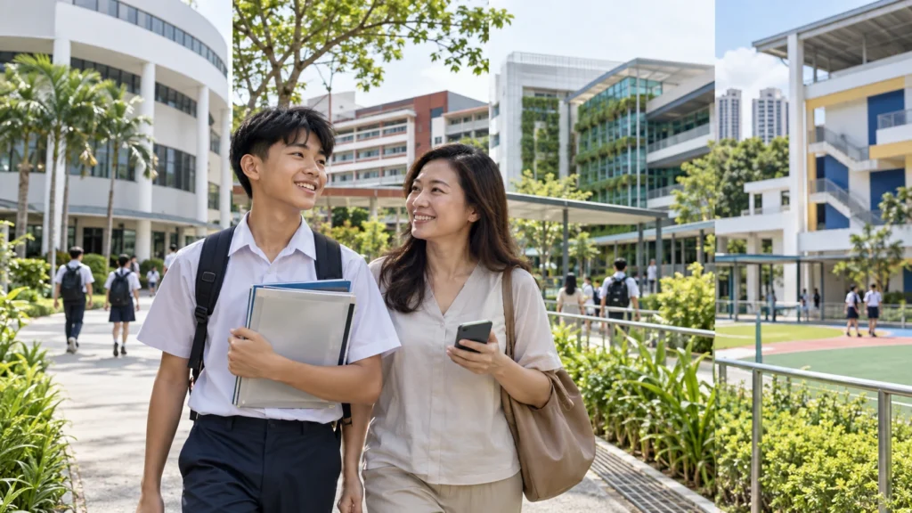 PSLE AL score and secondary school choice in Singapore
