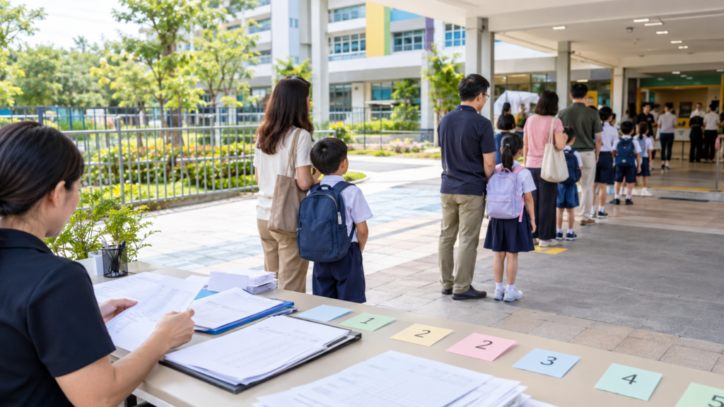 Primary school balloting for P1 admission in Singapore