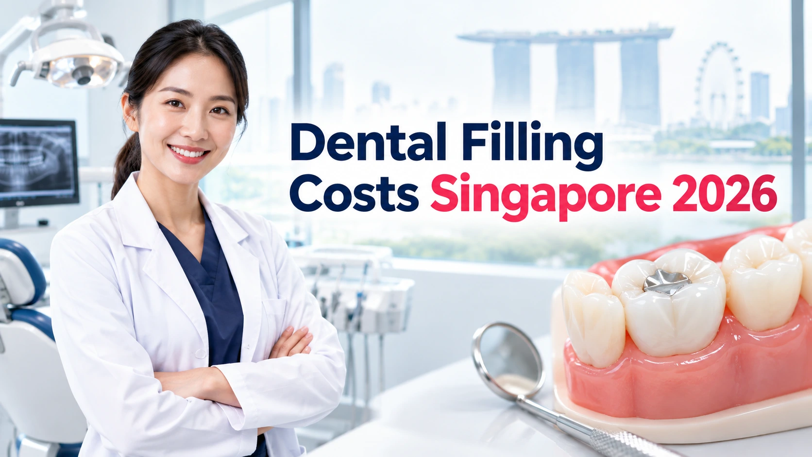 Dental filling price Singapore 2026 costs and treatment guide