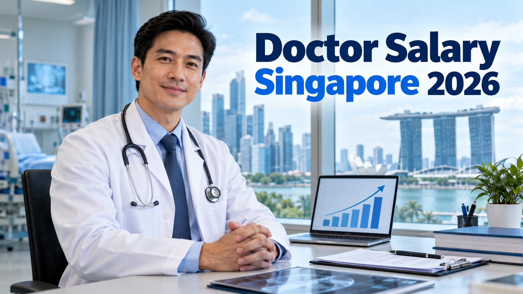 Doctor salary Singapore 2026 in a modern hospital setting