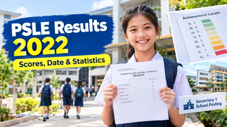PSLE results 2022 scores, release date and Singapore statistics