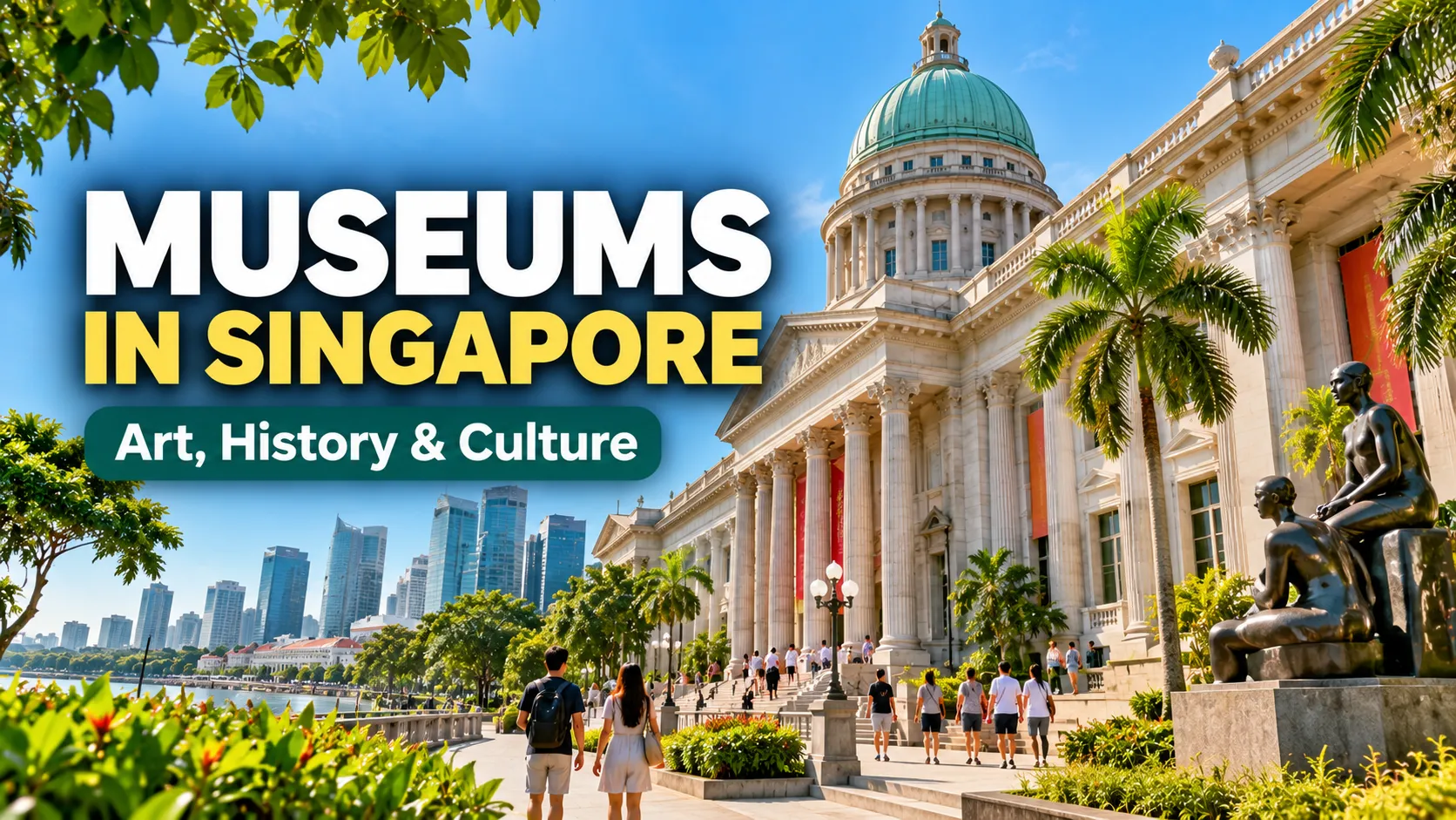 Museums in Singapore featuring historic museum architecture and cultural attractions
