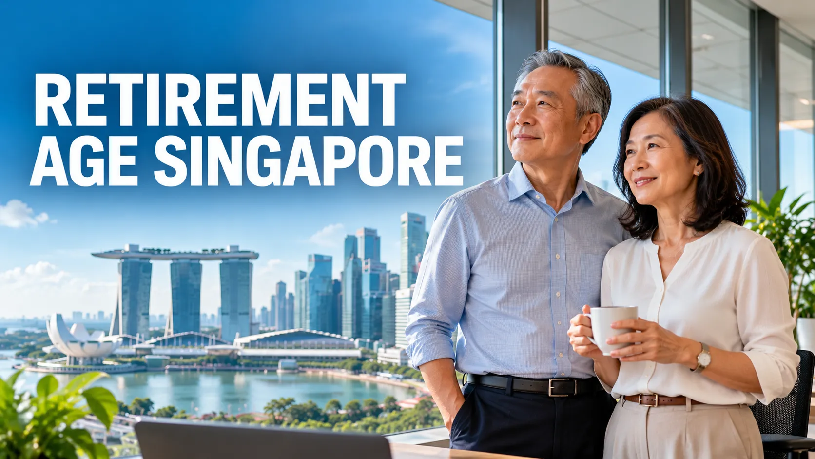 Retirement Age Singapore 2026 featured image showing mature Singaporean professionals