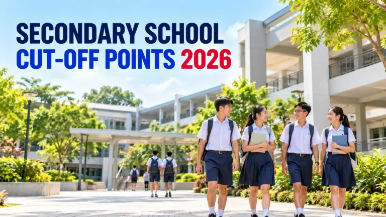 Secondary school cut-off points 2026 in Singapore featured image