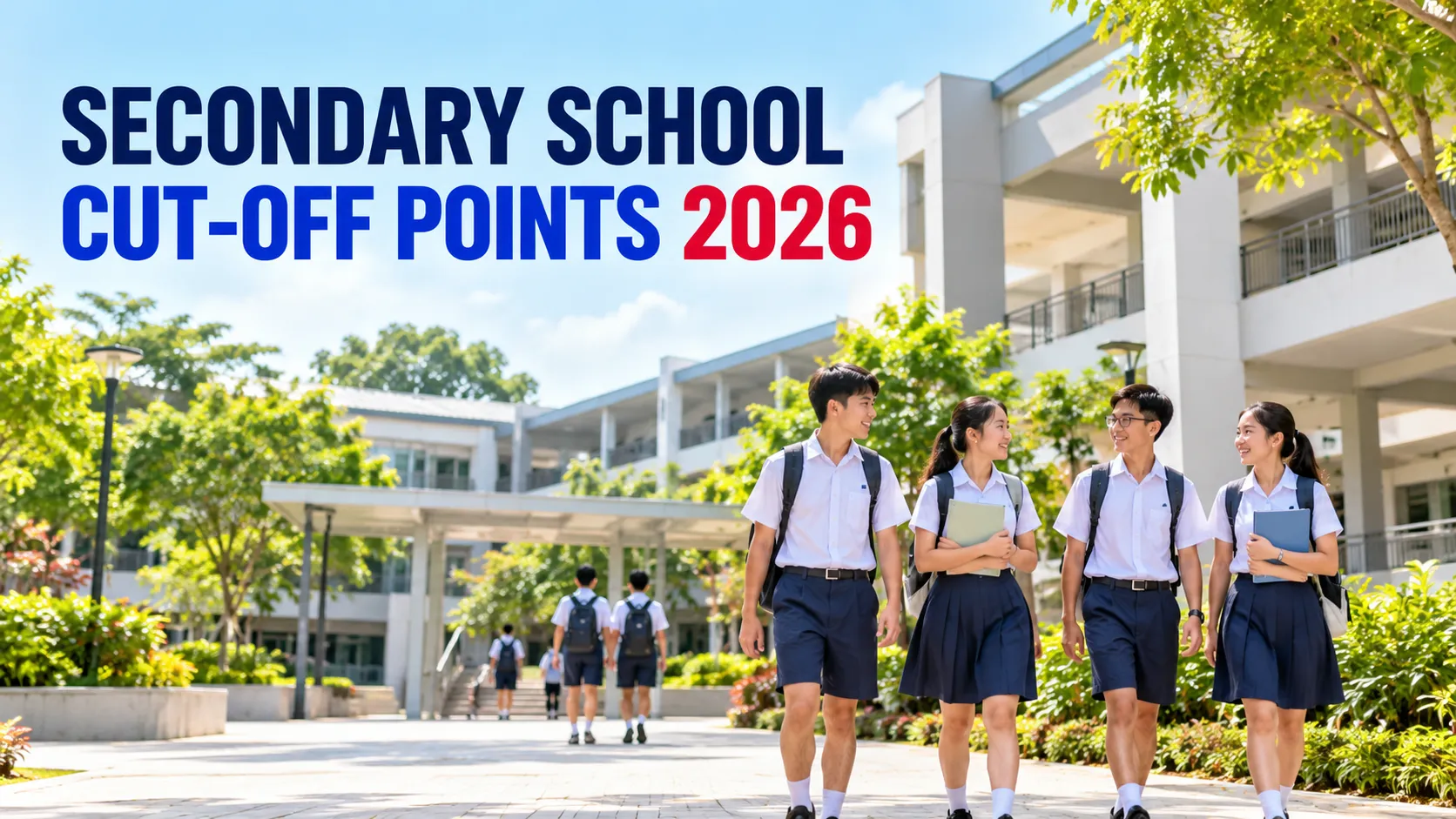 Secondary school cut-off points 2026 in Singapore featured image