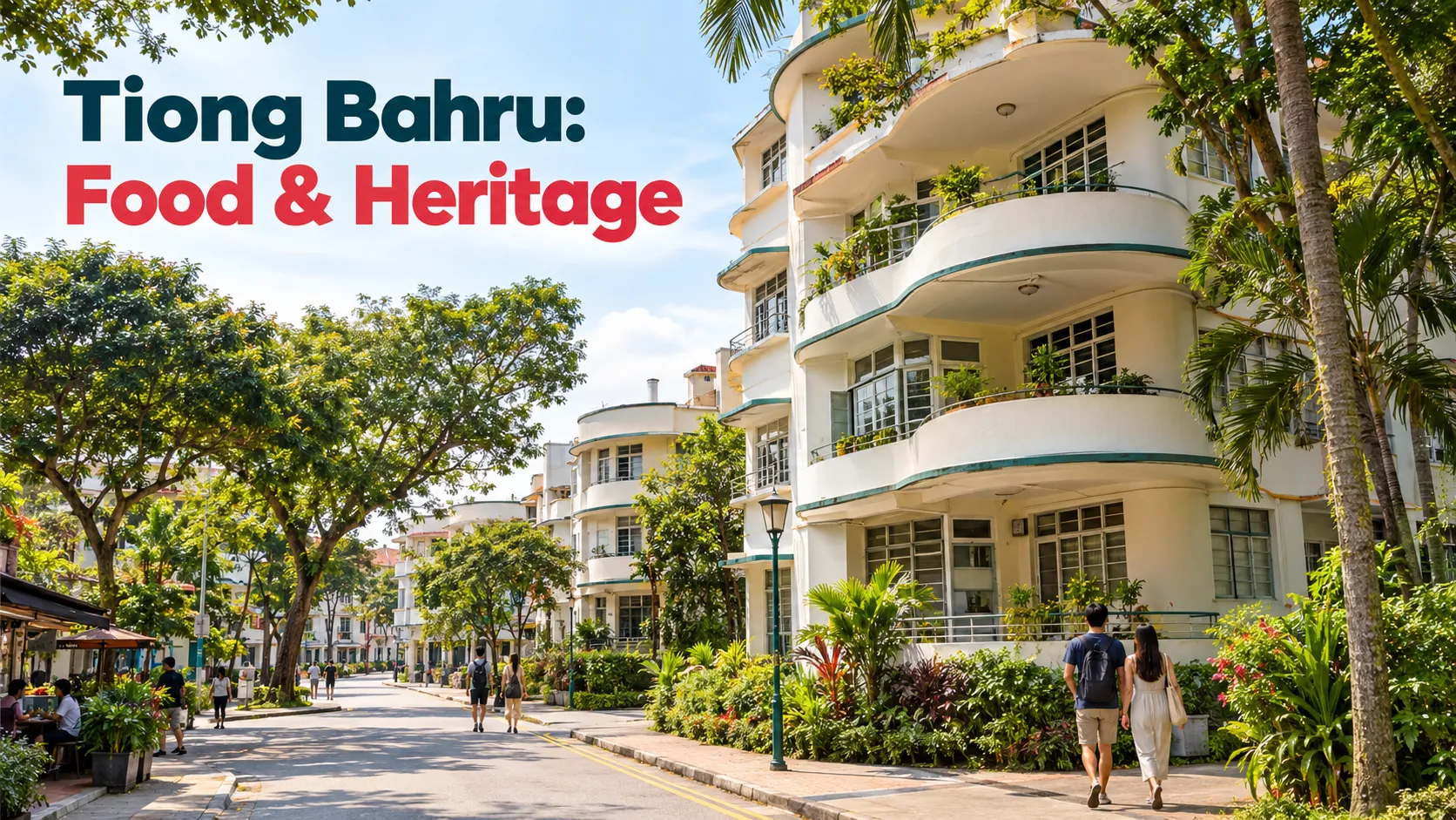 Tiong Bahru's iconic Art Deco heritage buildings in Singapore